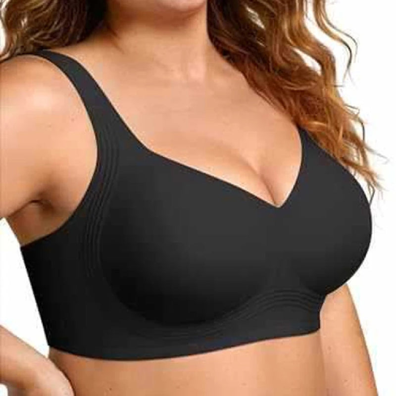Women'S Seamless Bra, Removable Pads Wireless Bralette, Comfortable Full-Coverage, Ideal for Daily Casual Wear Use
