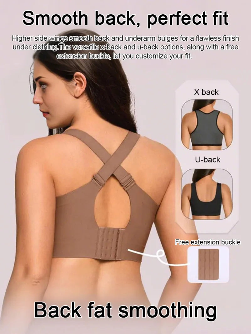 Women'S Seamless Bra, Removable Pads Wireless Bralette, Comfortable Full-Coverage, Ideal for Daily Casual Wear Use